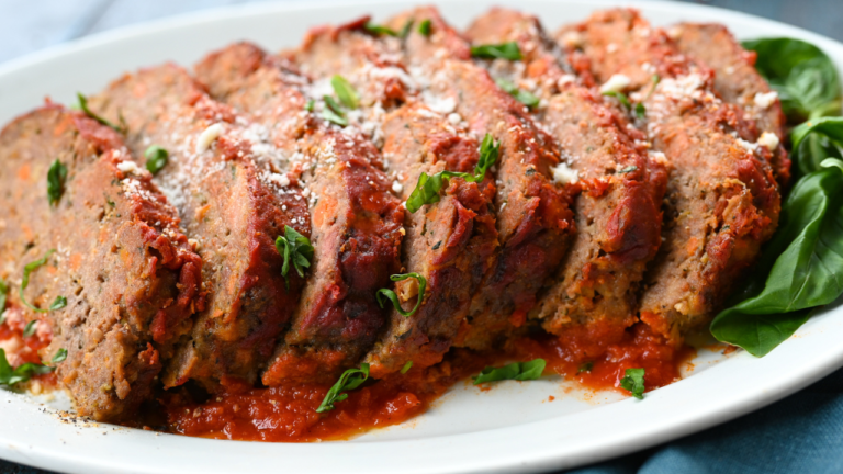 Would You Like A Classy Mediterranean Dinner? Taste This Greek-Style Meatloaf