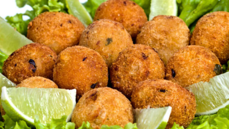 Simple Recipe Of Pasteis De Bacalhau, (Portuguese Salted Cod Fritters)